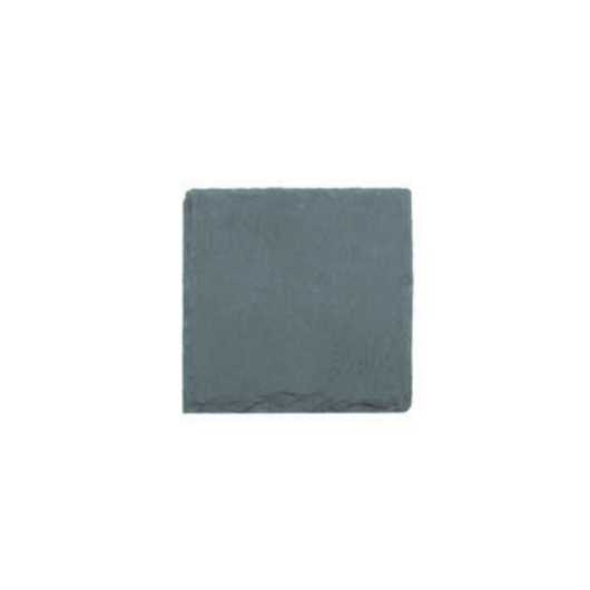 Slate stone square 10x10x0,5cm